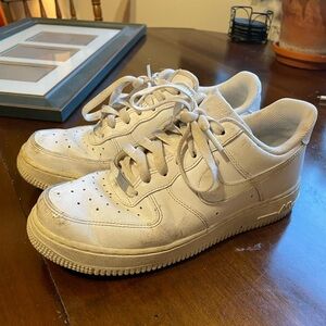 Nike White Women’s Size 8 Air Force Ones